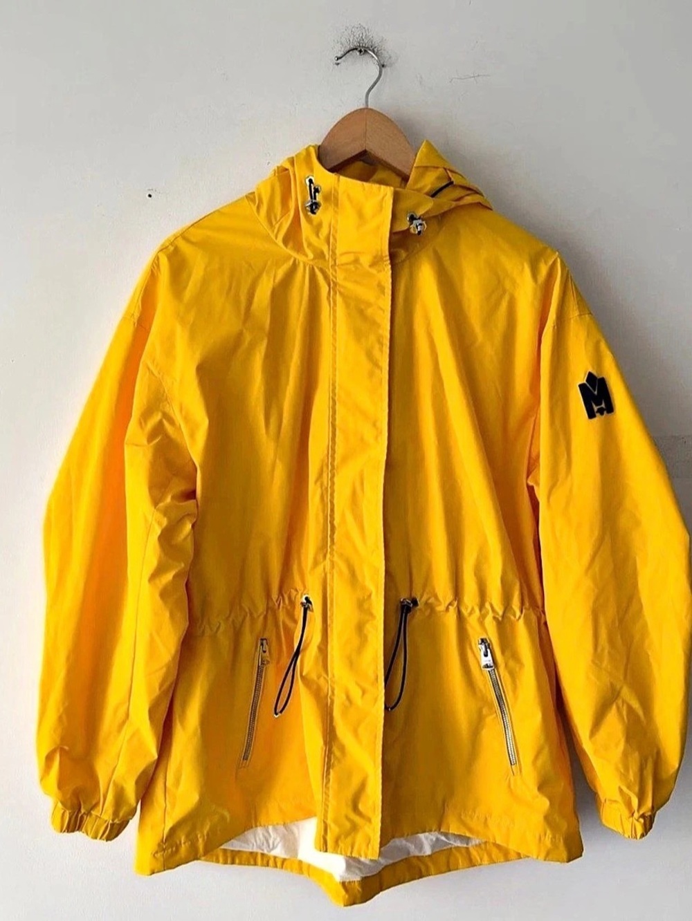Mackage Women's Yellow Rain Jacket Size L